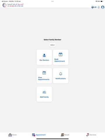 AlSharq Health iPad screenshot 2