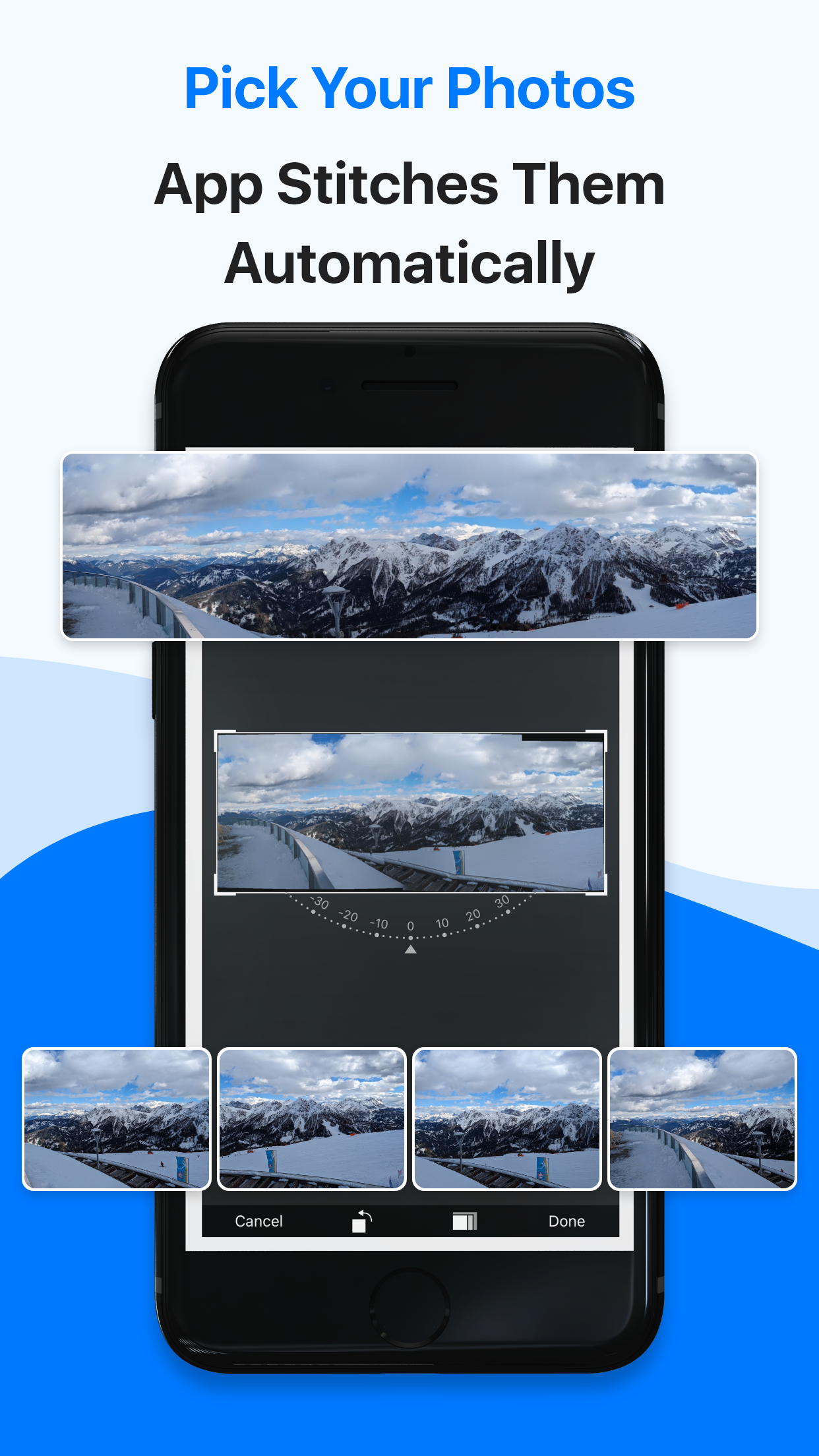 Pano Stitch & Crop