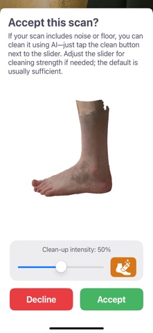 FittrScan 3D screenshot