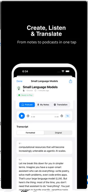 NoteCast AI screenshot 4