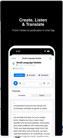 NoteCast AI Screenshot 4 of 6