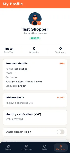 HanditGo screenshot 4