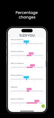 SizeYou screenshot