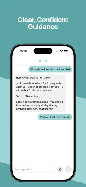 Milo – Running Coach screenshot 4
