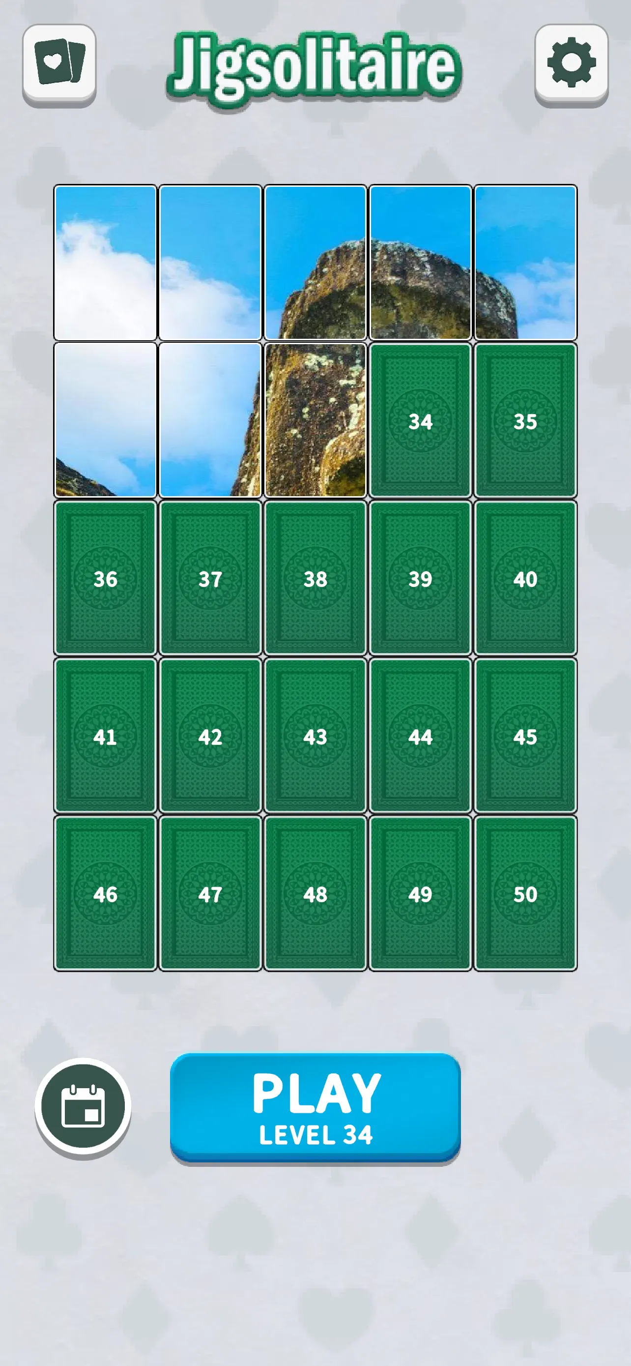 Jigsolitaire screenshot 3