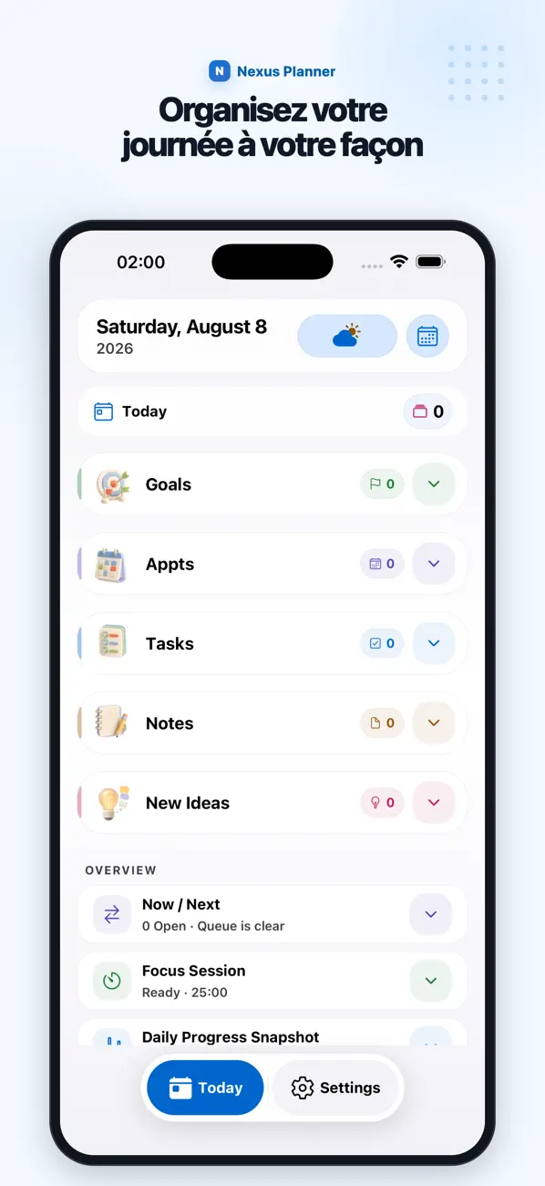 Screenshot #1 pour Nexus Planner