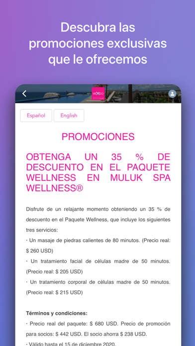 Mexico Destination Club Screenshot