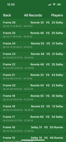 SnookerTally Screenshot 4 of 5