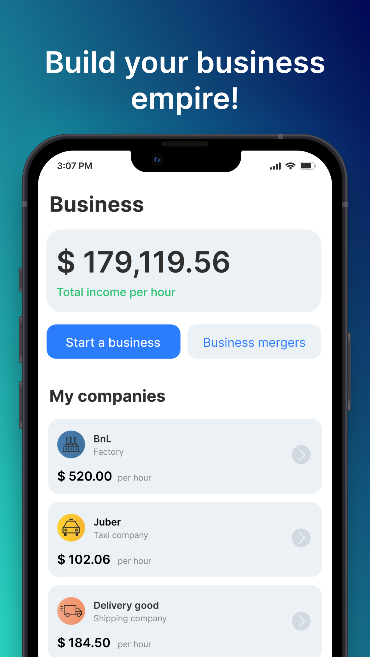 Business Empire: RichMan screenshot 2