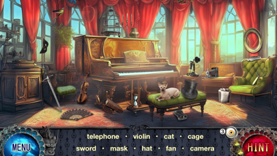 Vampire Story: Hidden Objects Screenshot