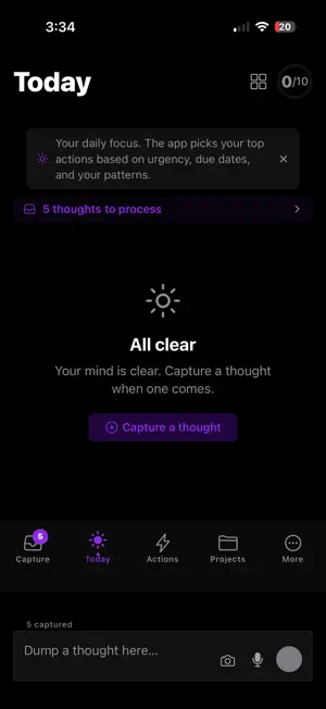 Purgd screenshot 1