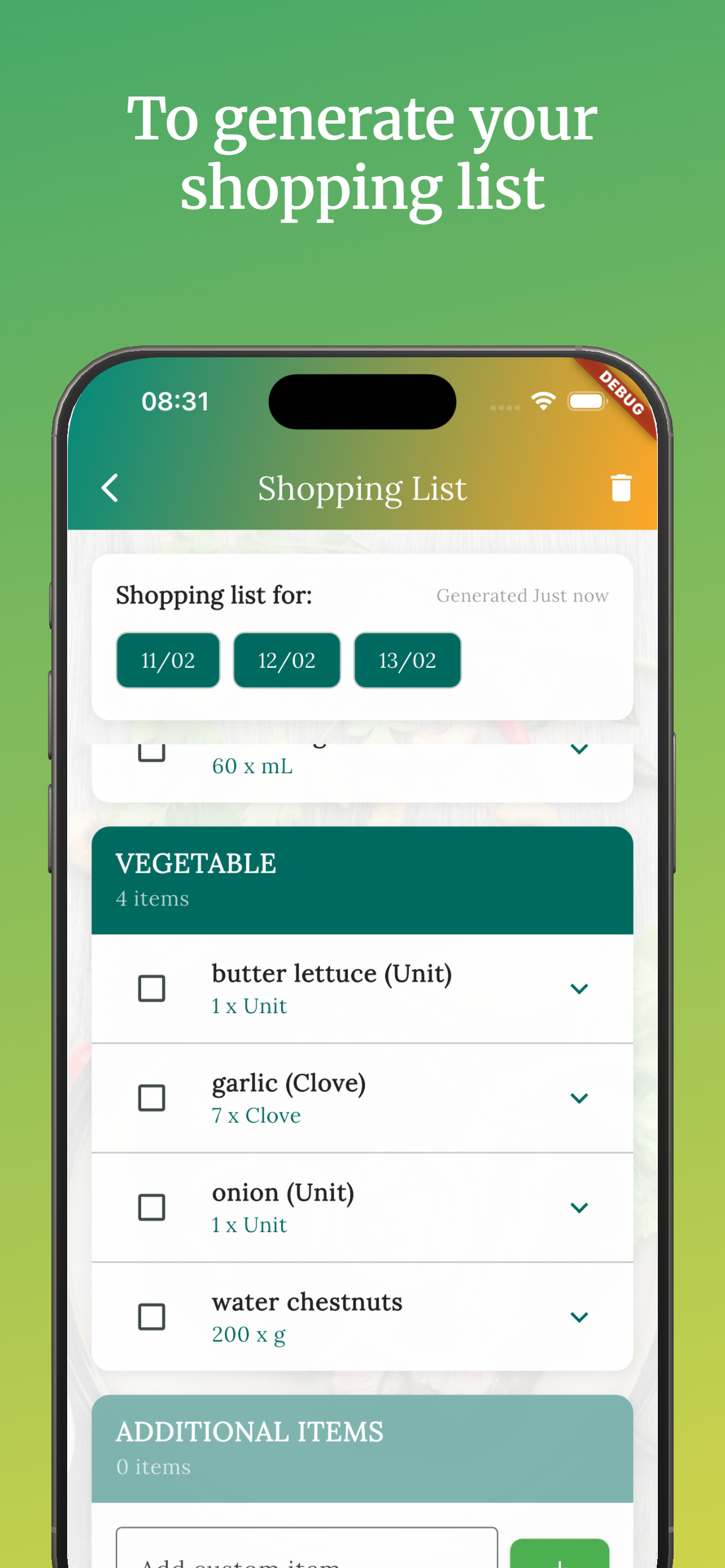 Plan2Plate screenshot 8