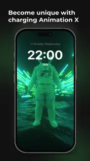 charging animation x iphone screenshot 4