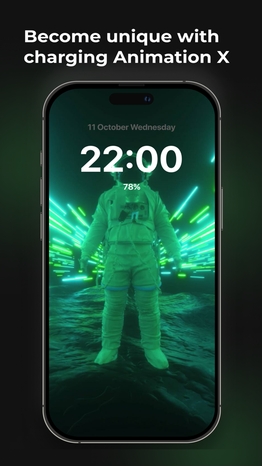 #4. Charging Animation X (iOS) 由: VOLODYMYR NAUMOV