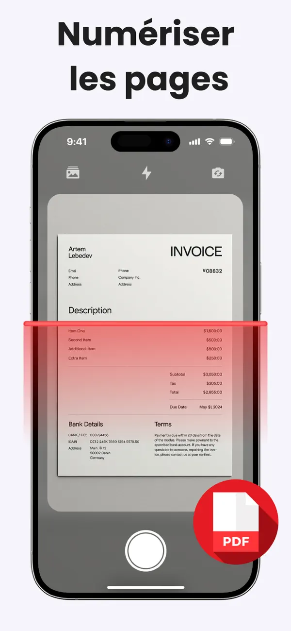 Screenshot #3 pour PDF Editor & Convertisseur App