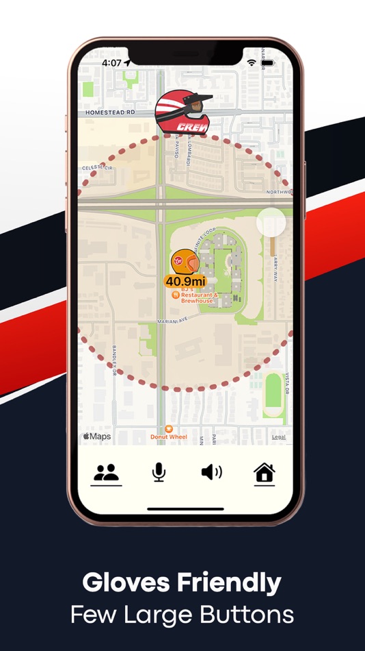 #4. Crew Relay Chat (iOS) 由: christophe chaland