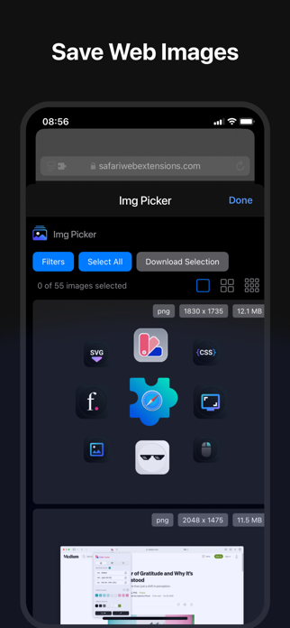 Img Picker Web Extension Screenshot 2 of 4