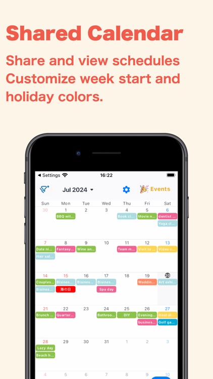 ienon:Family&Couples Organizer