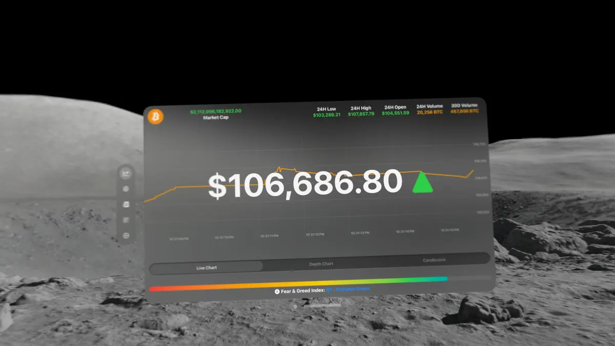 Bitcoin Laser Eyes screenshot 1