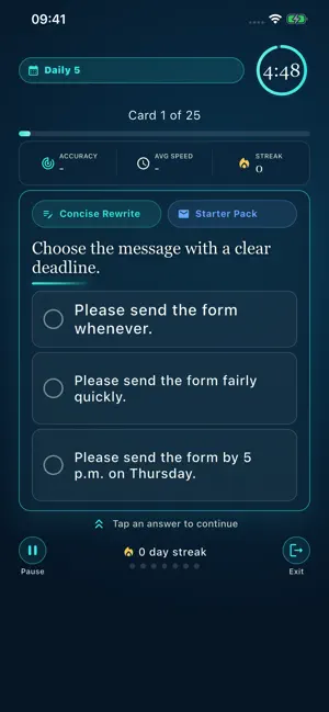 English Precision screenshot 3