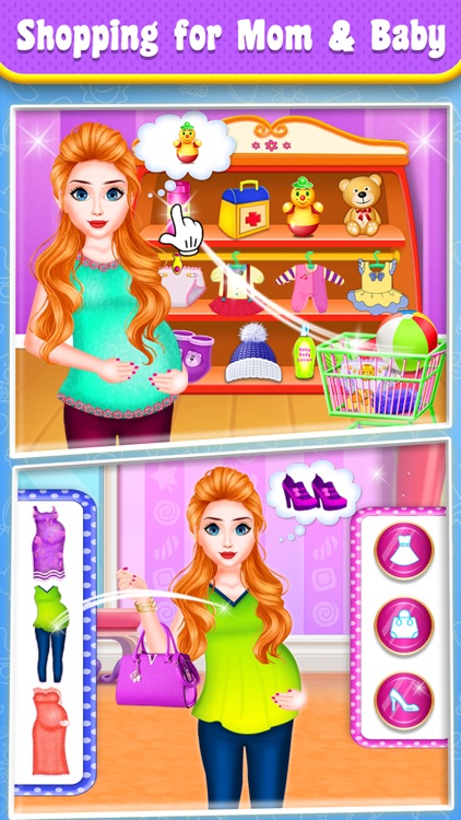 Pregnant Mom BabySitter Game screenshot-4