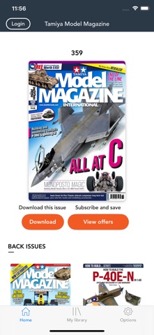 Tamiya Model Magazine iPhone screenshot