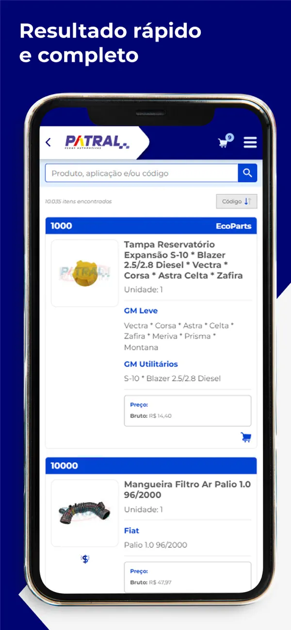 Screenshot #3 pour Patral - Catálogo