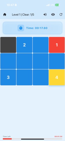 numbersOrderGame screenshot
