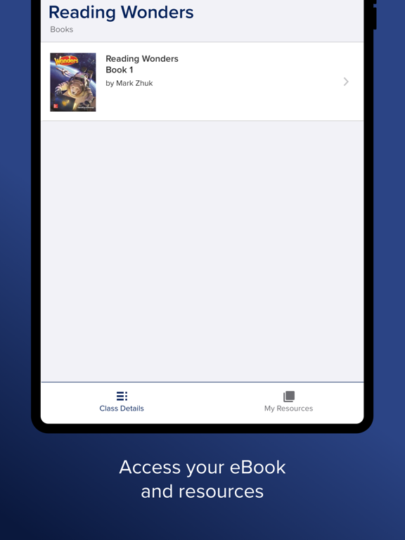 McGraw Hill K-12 Portal iPad screenshot 5 - Education app