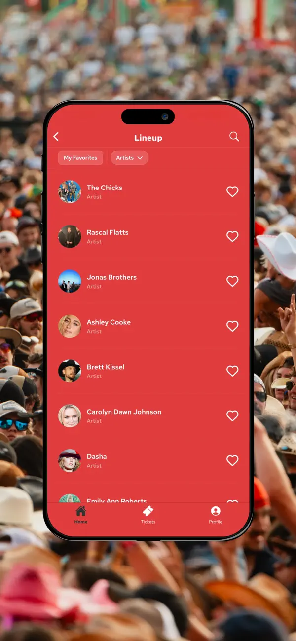 Screenshot #1 pour Boots & Hearts Music Festival