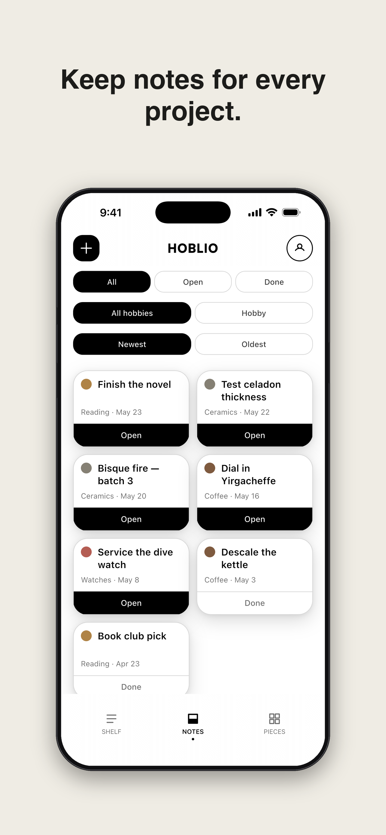 Hoblio: Hobby Shelf screenshot 5