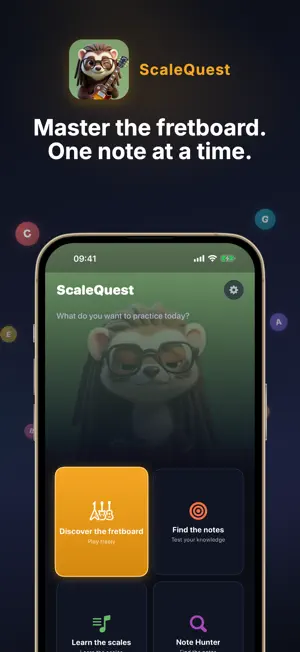 Guitar Scale Quest screenshot 1