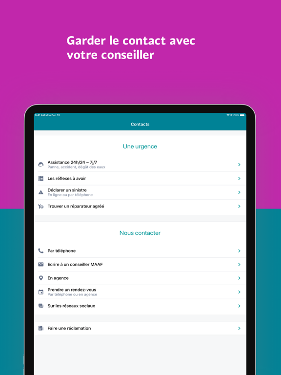 MAAF et Moi - Assurance MAAF iPad screenshot 9