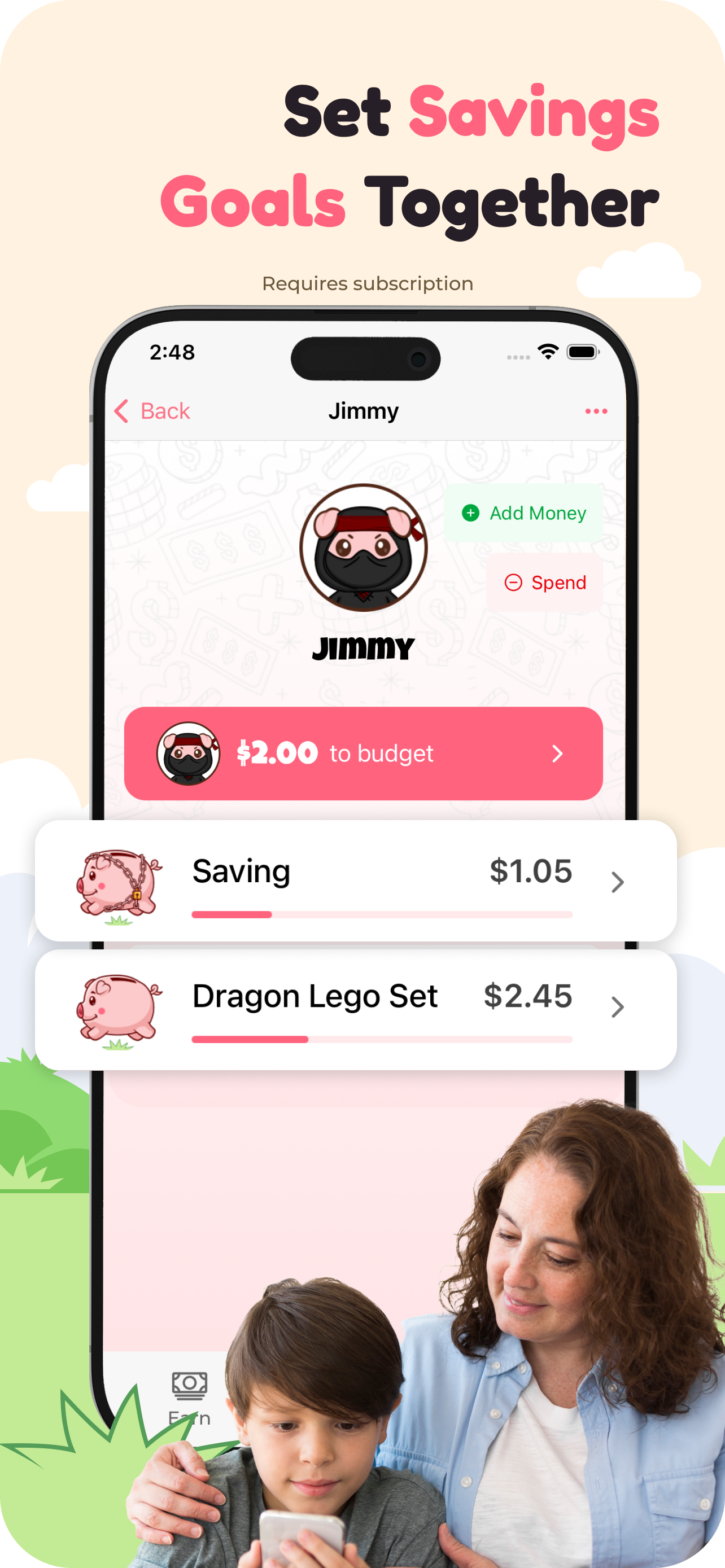 Piggy Bank: Allowance & Chores screenshot 3