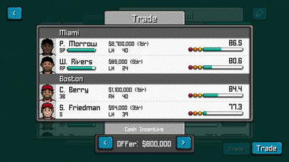 Pixel Pro Baseball Screenshot