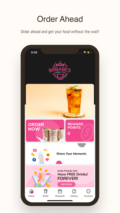 BoBabes Bubble Tea Screenshot 1 - AppWisp.com BoBabes Bubble Tea Screenshot 1 - AppWisp.com