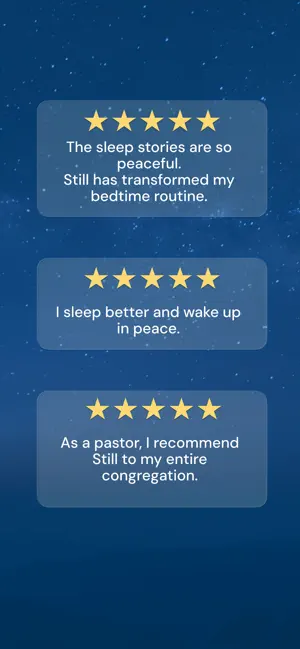 Still: Bible sleep stories iPhone screenshot 3