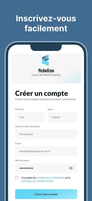 Fidelize Marchand screenshot 3