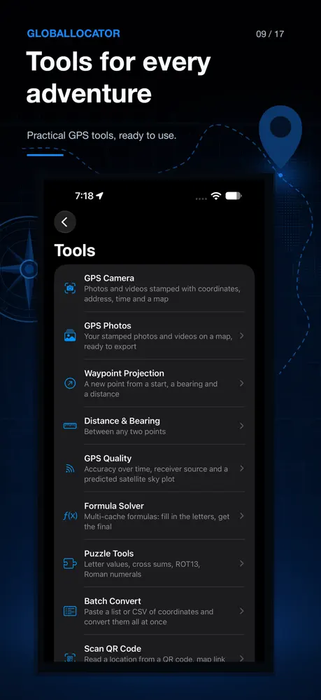 Global Locator on iPhone — screenshot 6