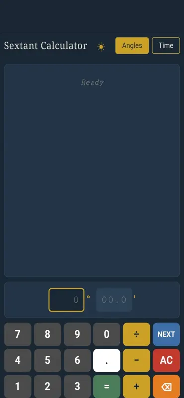 Sextant Calculator screenshot 1 of 1