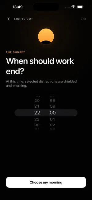 Lights Out: App Blocker screenshot 1