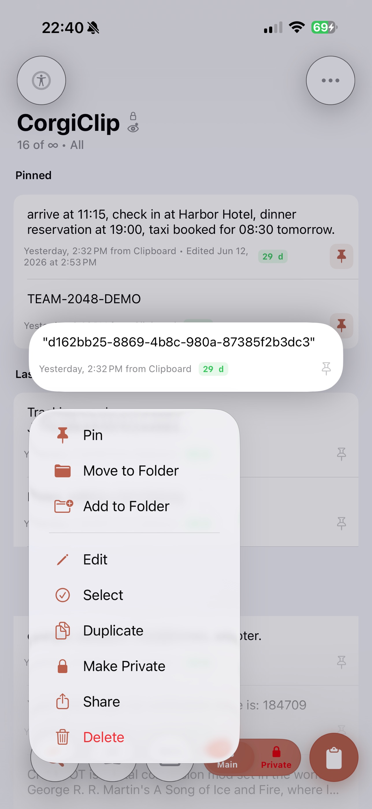 Screenshot 2 of CorgiClip