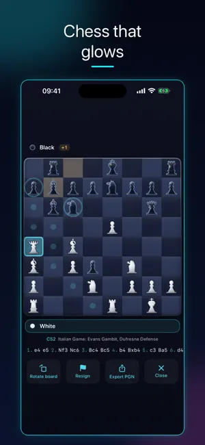 Neon Chess: Offline & Online screenshot 1