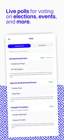 GreekLink - Chapter Management screenshot
