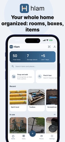 Hlam: Home Inventory & Boxes Screenshot 2 of 6