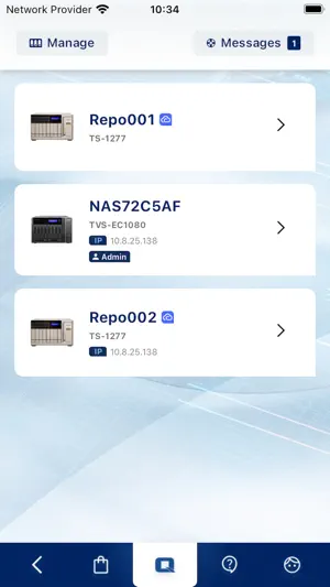MyQNAP screenshot 3