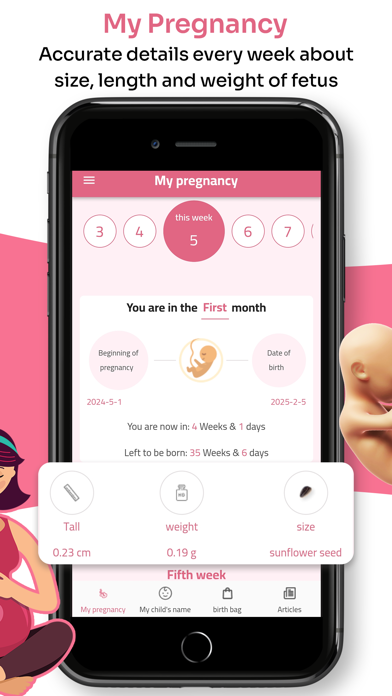 Pregnancy Tracker | Calculator Screenshot