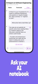 Wisp AI Note Taker screenshot