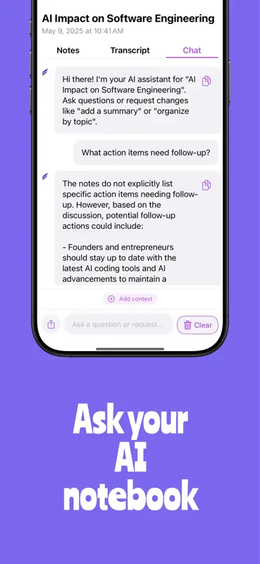 Wisp AI Note Taker screenshot 3 of 7