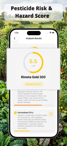 Pesticide Side Effects Checker screenshot